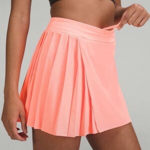 Lululemon Asymmetrical Pleated Tennis Skirt